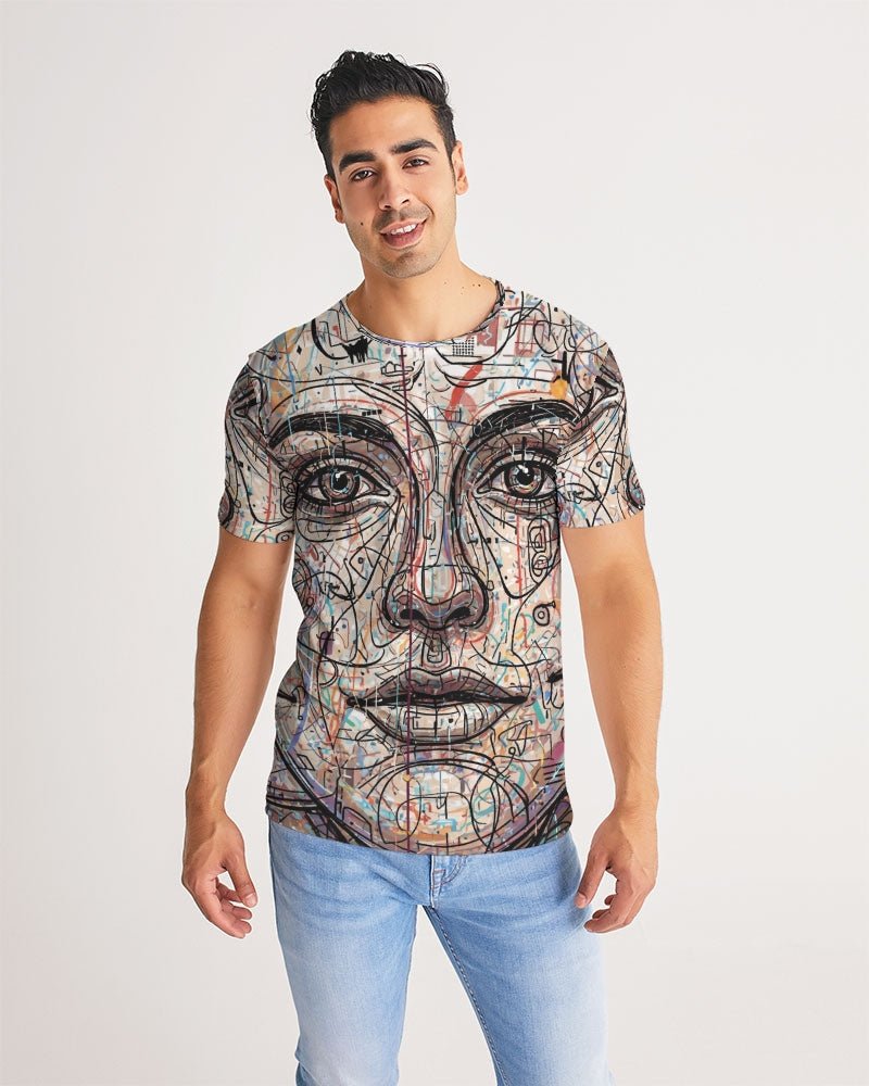 T3kNo - Logic "Faceless" Anti - Facial Recognition T-Shirt - The Enchanted Bonsai Bazaar