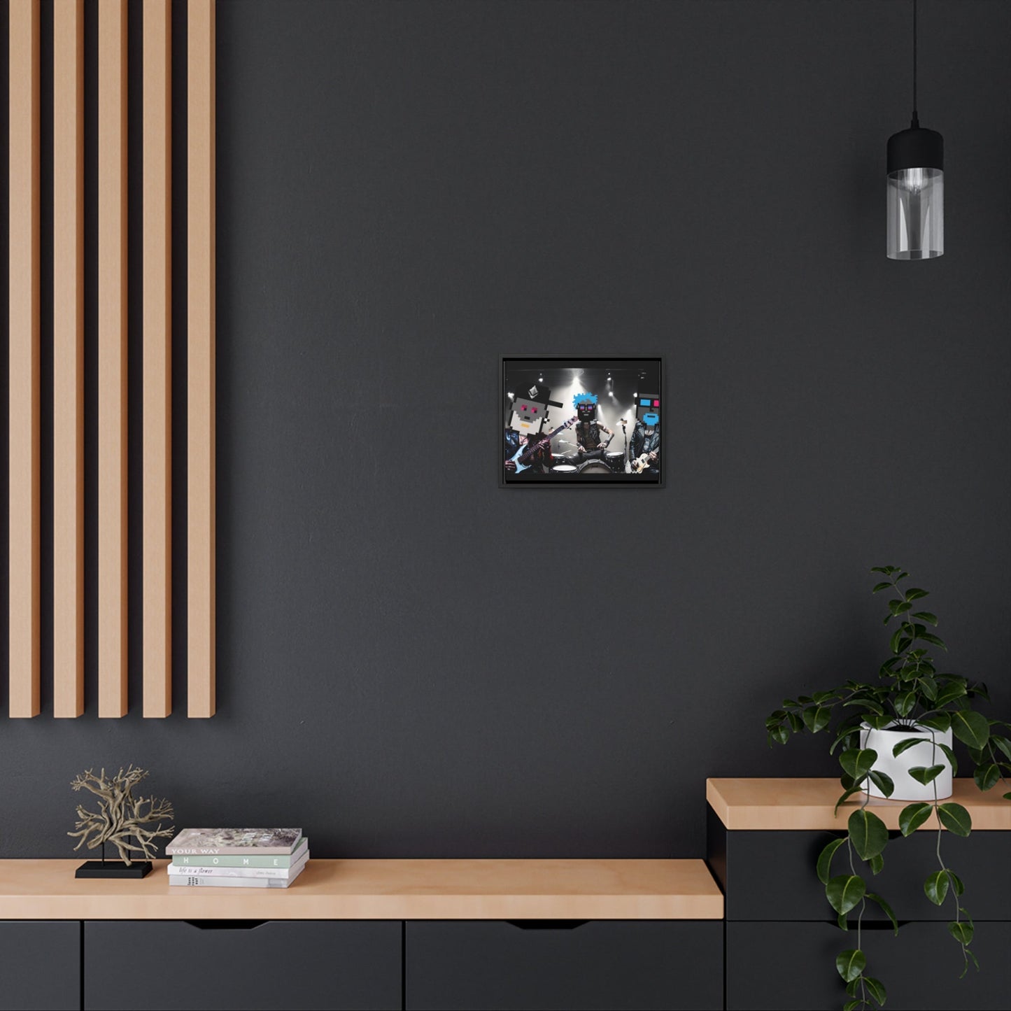 T3kNo - Logic | GNight Punks "Anthem Chaos" Canvas Art - T3kNo - Logic.xyz