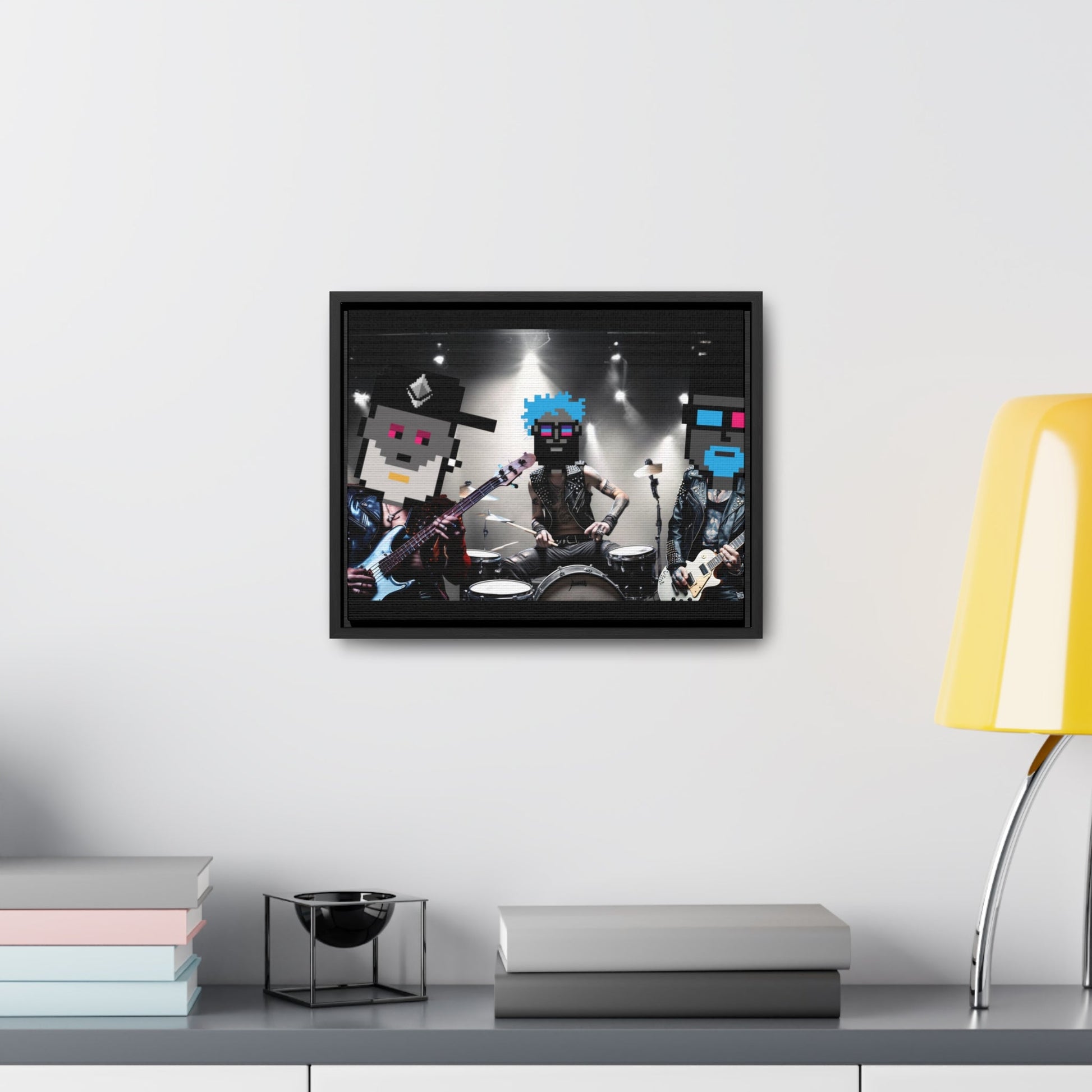 T3kNo - Logic | GNight Punks "Anthem Chaos" Canvas Art - T3kNo - Logic.xyz