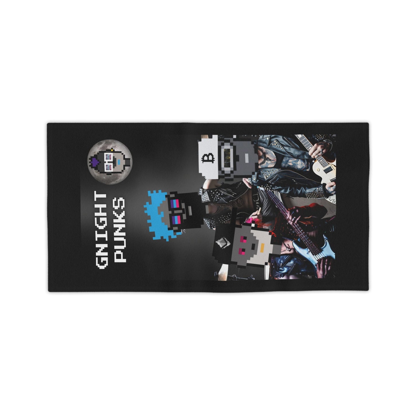 T3kNo - Logic | GNight Punks "Daylight Break" Beach Towel - T3kNo - Logic.xyz