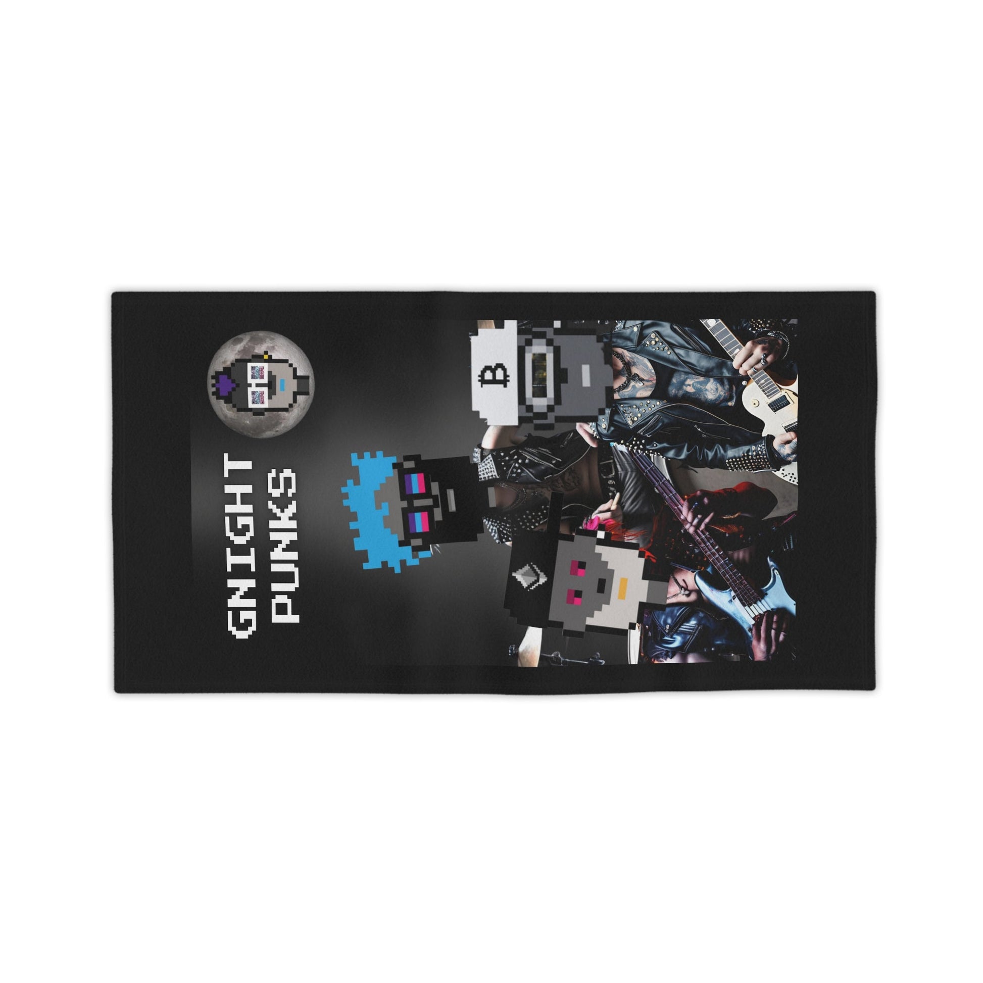 T3kNo - Logic | GNight Punks "Daylight Break" Beach Towel - T3kNo - Logic.xyz