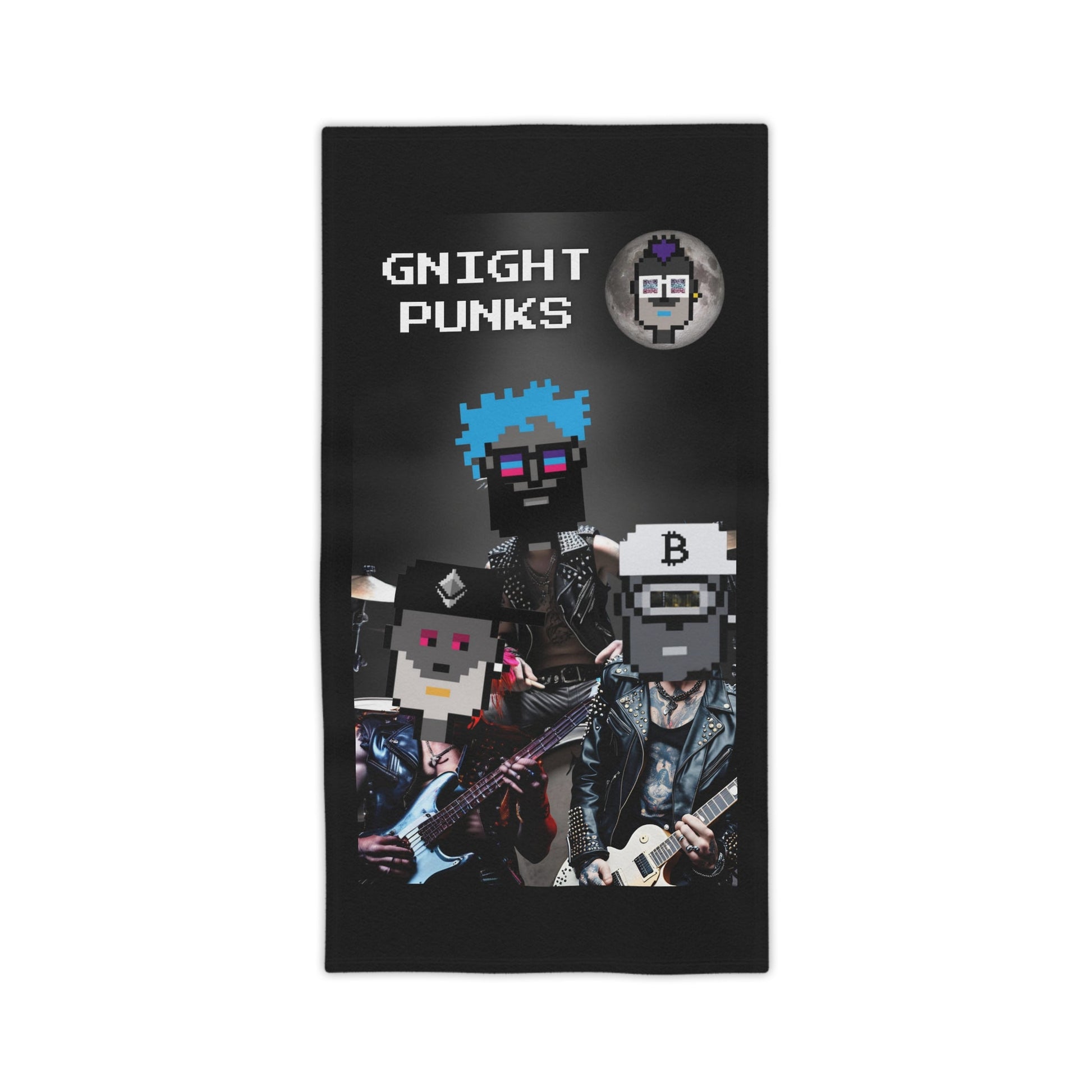 T3kNo - Logic | GNight Punks "Daylight Break" Beach Towel - T3kNo - Logic.xyz