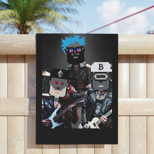 T3kNo - Logic | GNight Punks "Daylight Break" Beach Towel - T3kNo - Logic.xyz