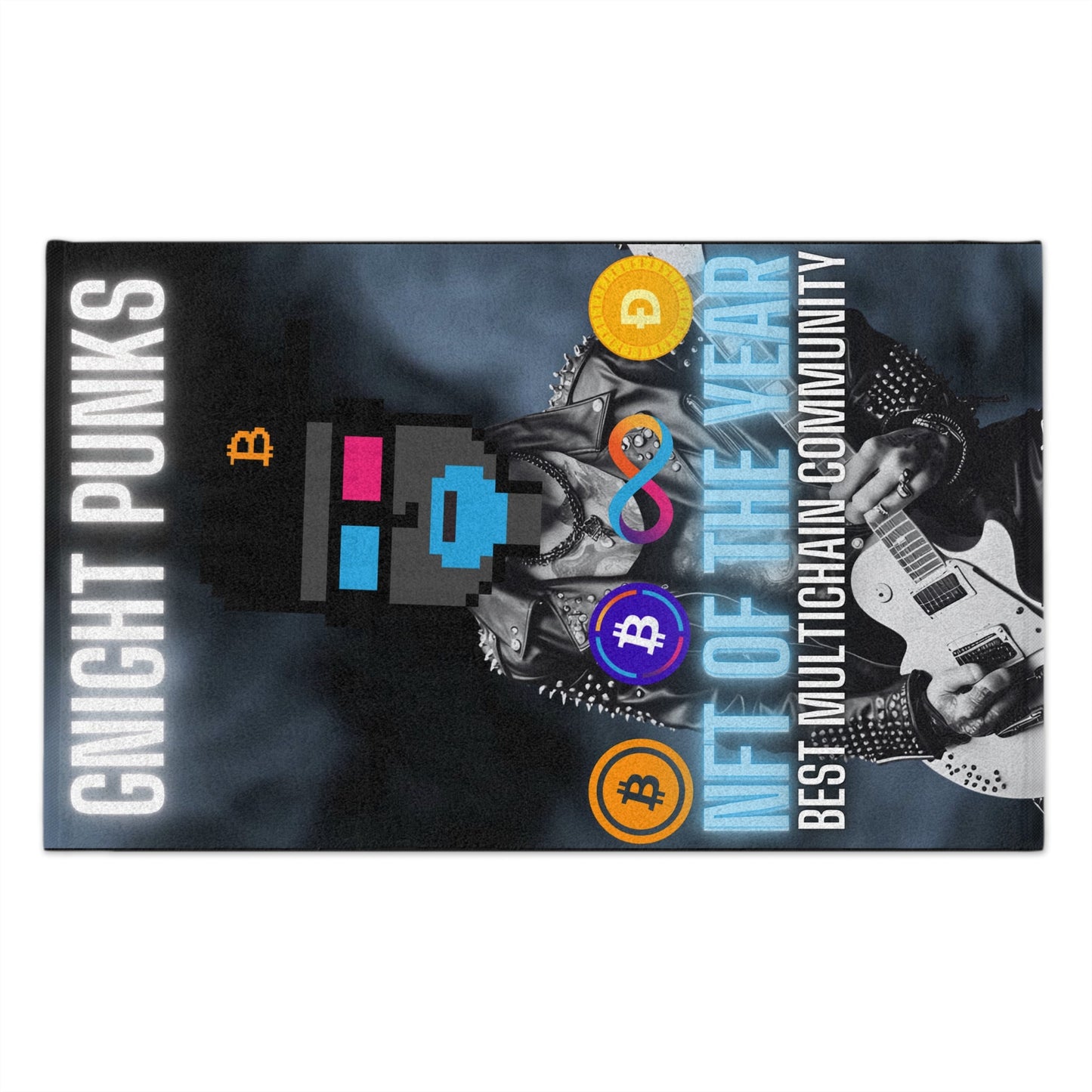 T3kNo - Logic | GNight Punks "Multi - Chain Spirit" Rally Towel - T3kNo - Logic.xyz