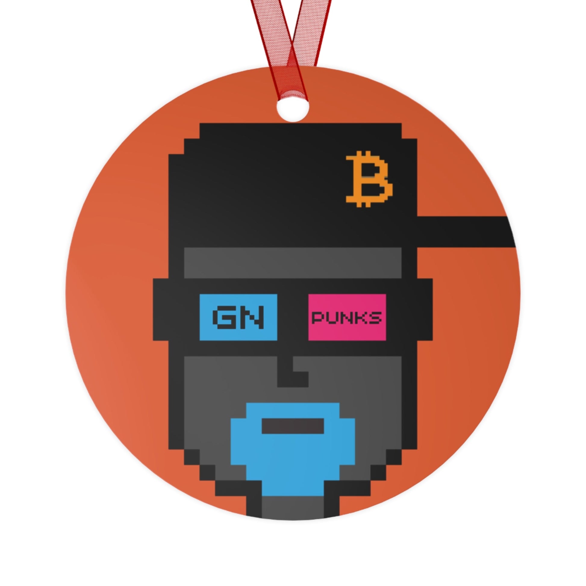 T3kNo - Logic | GNight Punks "On - Chain Star" Christmas Ornament - T3kNo - Logic.xyz