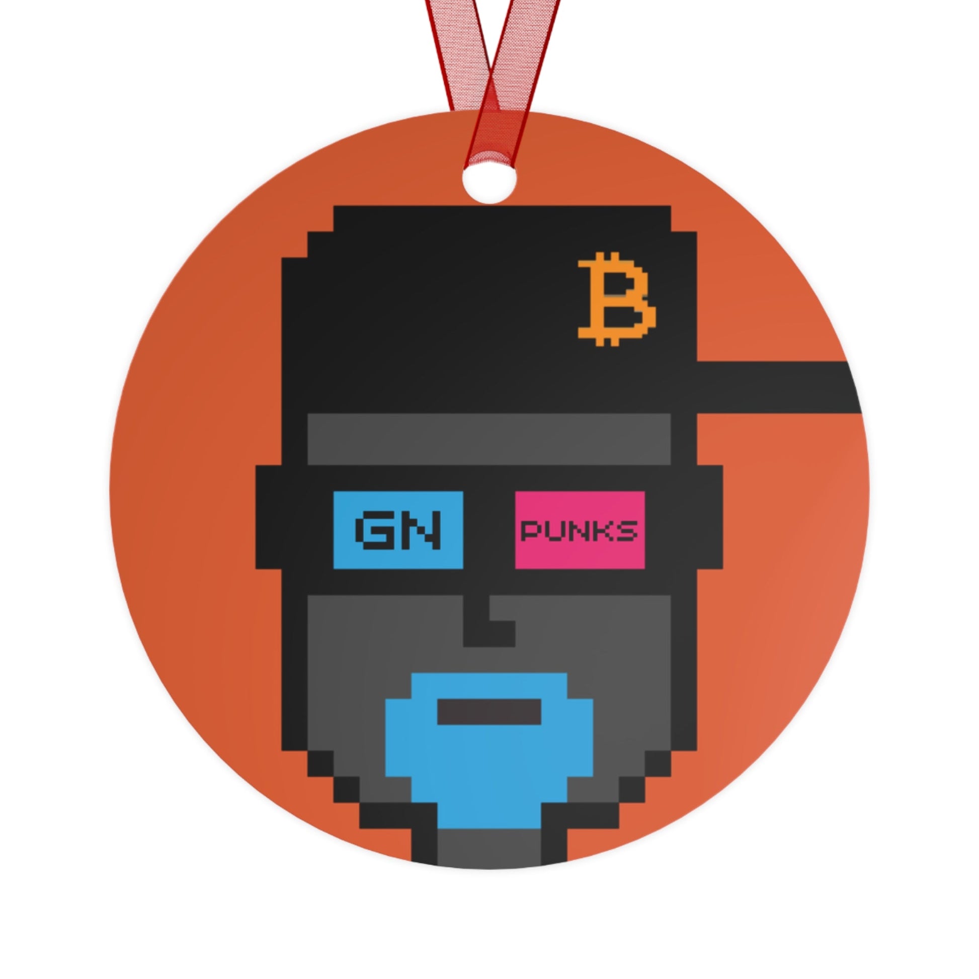 T3kNo - Logic | GNight Punks "On - Chain Star" Christmas Ornament - T3kNo - Logic.xyz
