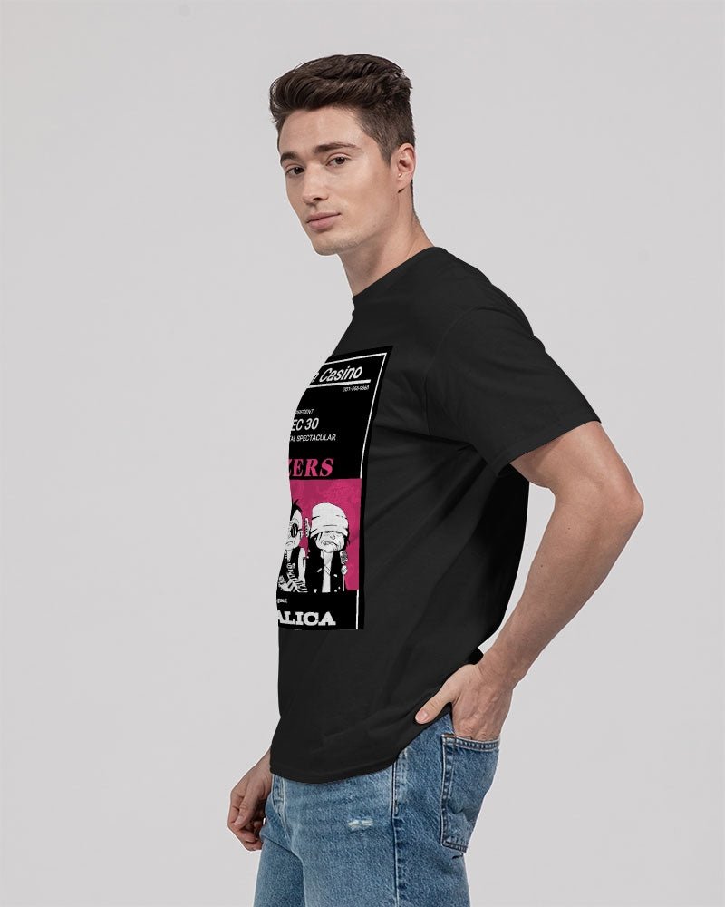 T3kNo - Logic | Grungy Geezers "Fountain Park Gig" T-Shirt - T3kNo - Logic.xyz