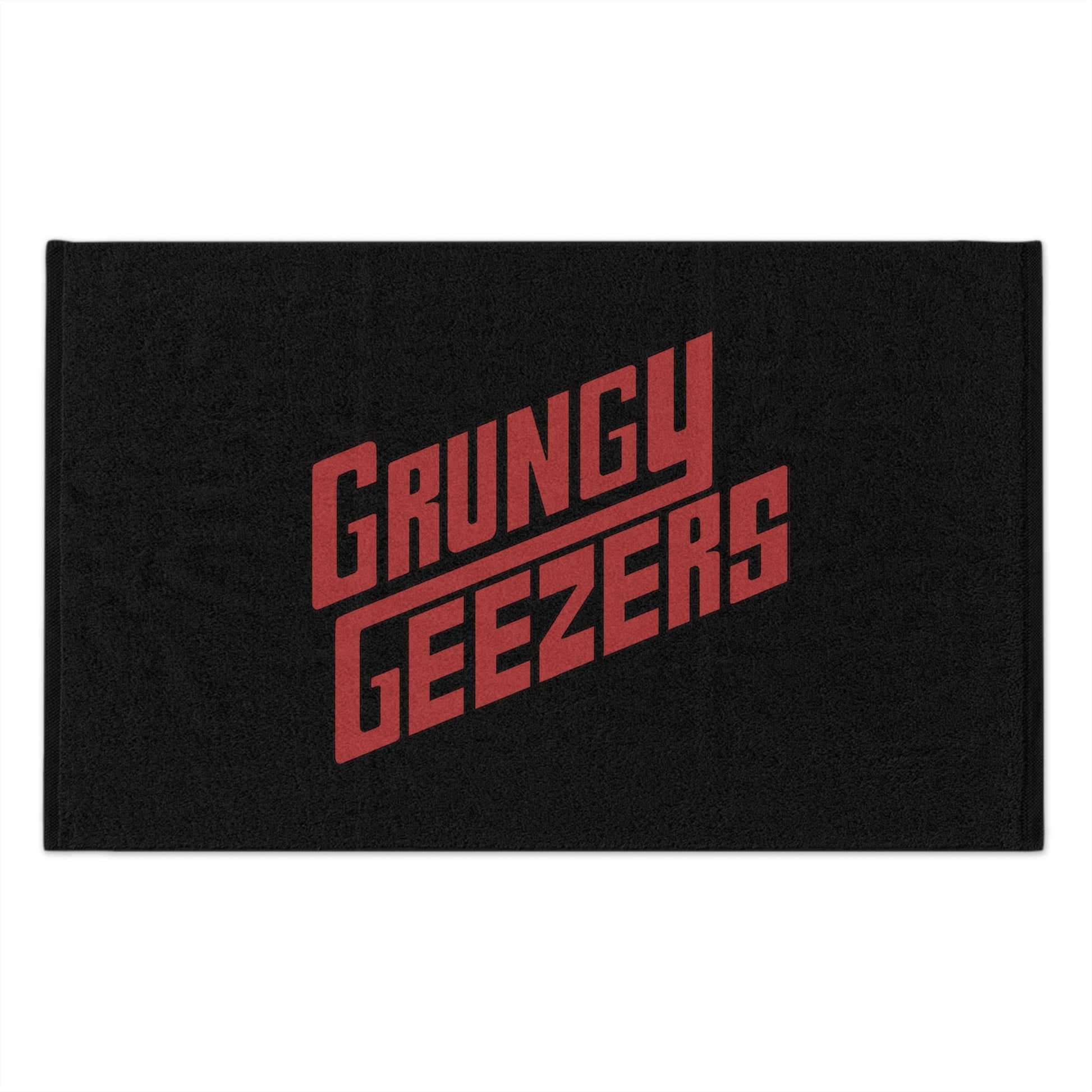T3kNo - Logic | Grungy Geezers "On - Chain Anthem" Rally Towel - T3kNo - Logic.xyz