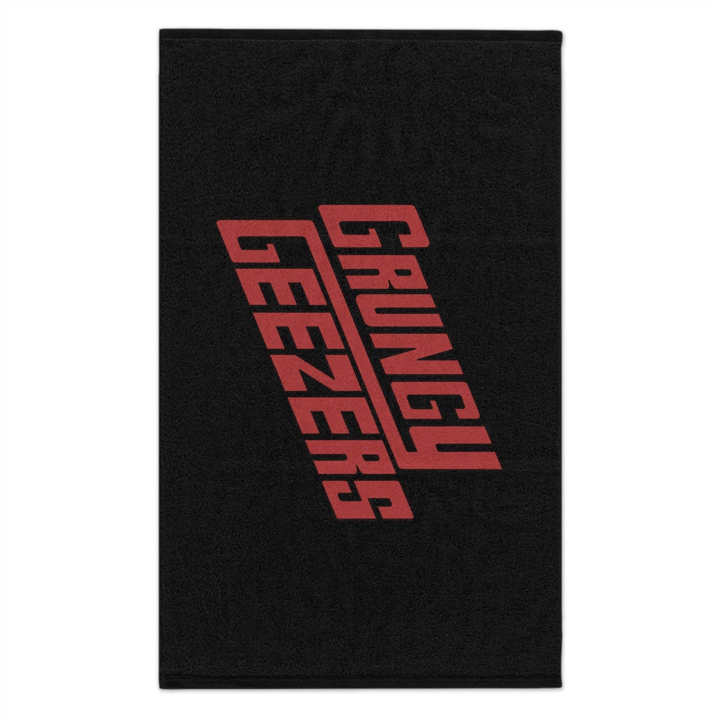 T3kNo - Logic | Grungy Geezers "On - Chain Anthem" Rally Towel - T3kNo - Logic.xyz