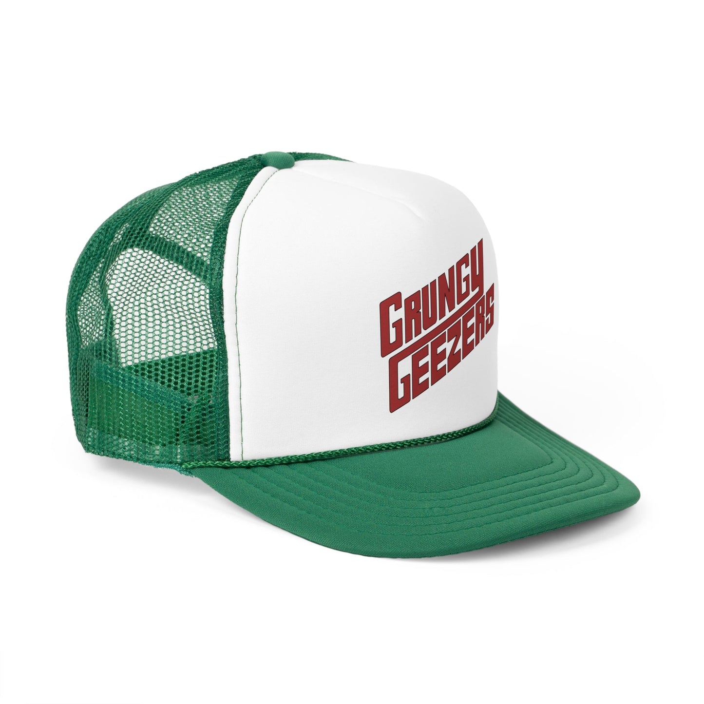 T3kNo - Logic | Grungy Geezers "Rock 'n' Roll Roadie" Trucker Hat - T3kNo - Logic.xyz
