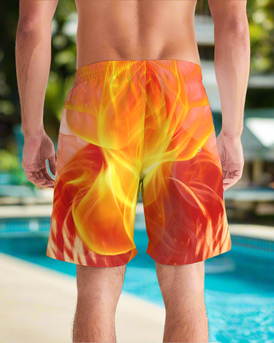 T3kNo - Logic | IC Spicy "Maximum Scoville" Swim Trunks - T3kNo - Logic.xyz