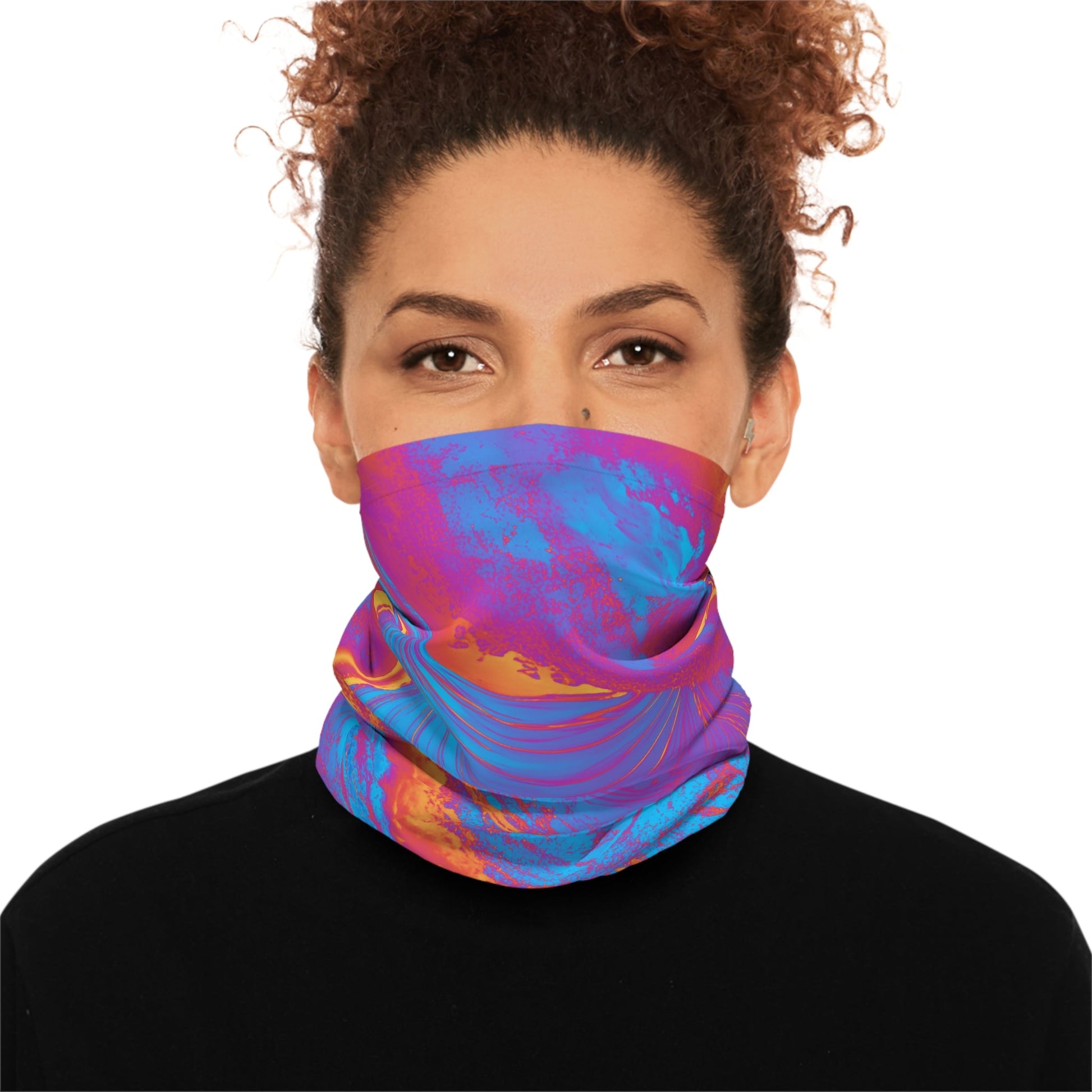 T3kNo - Logic "Make Waves" Neck Gaiter - The Enchanted Bonsai Bazaar