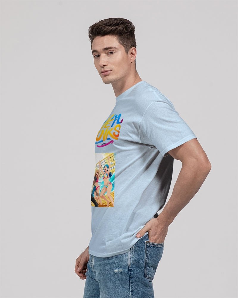 T3kNo - Logic | Raven Sk8 Punks "Sk8'n at the Beach" T-Shirt - T3kNo - Logic.xyz