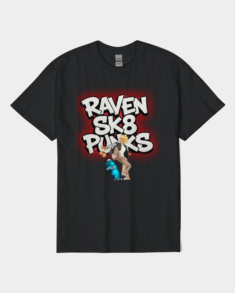 T3kNo - Logic | Raven Sk8 Punks "Unstoppable Motion" T-Shirt - T3kNo - Logic.xyz