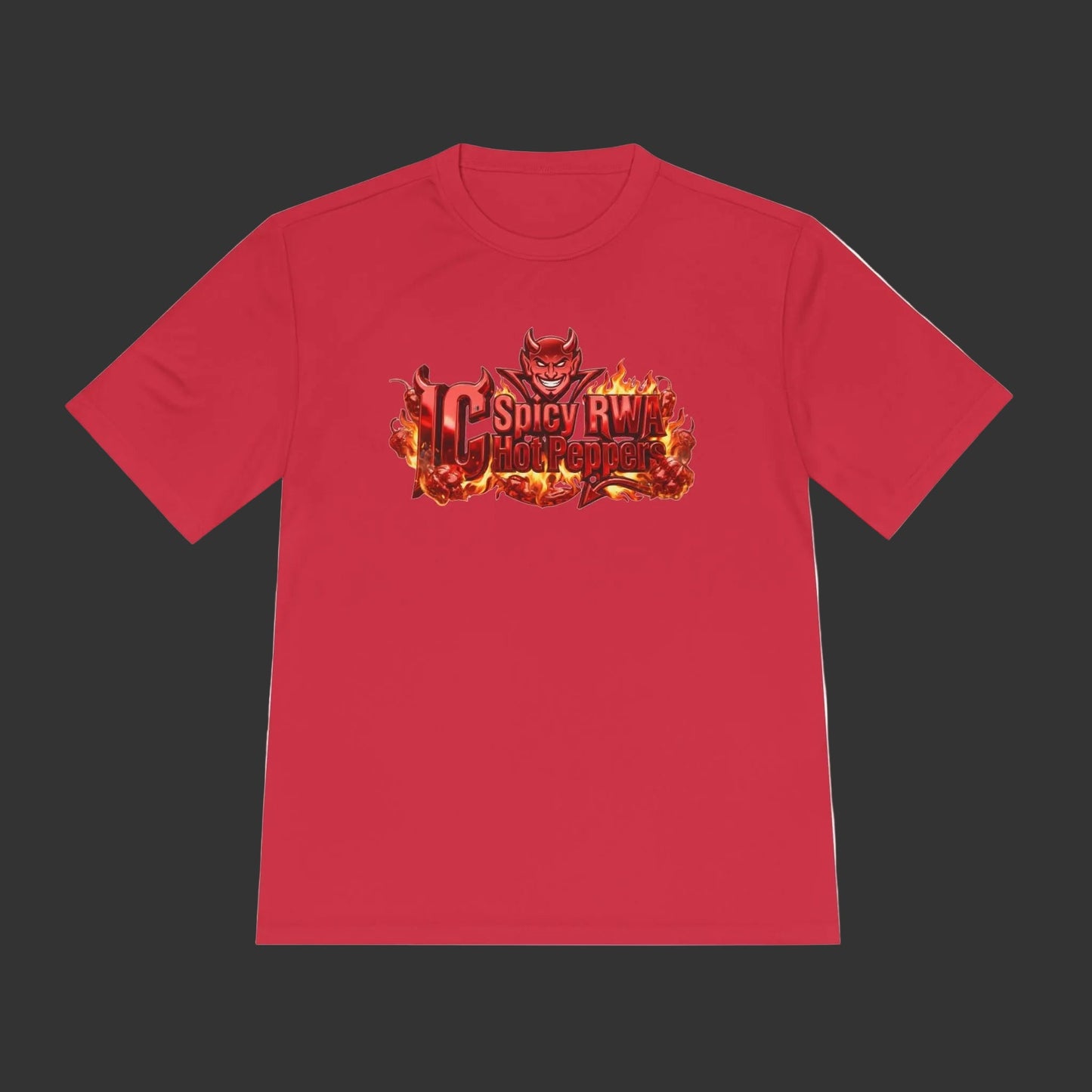 T3kNo - Logic | T-Shirt Moisture Wicking ICSPICY RWA Hot Peppers - T3kNo - Logic.xyz