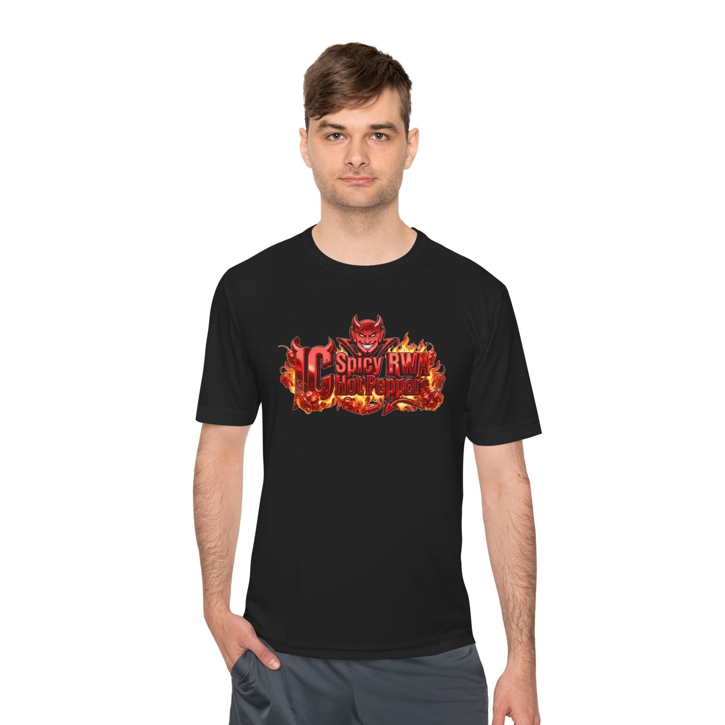 T3kNo - Logic | T-Shirt Moisture Wicking ICSPICY RWA Hot Peppers - T3kNo - Logic.xyz